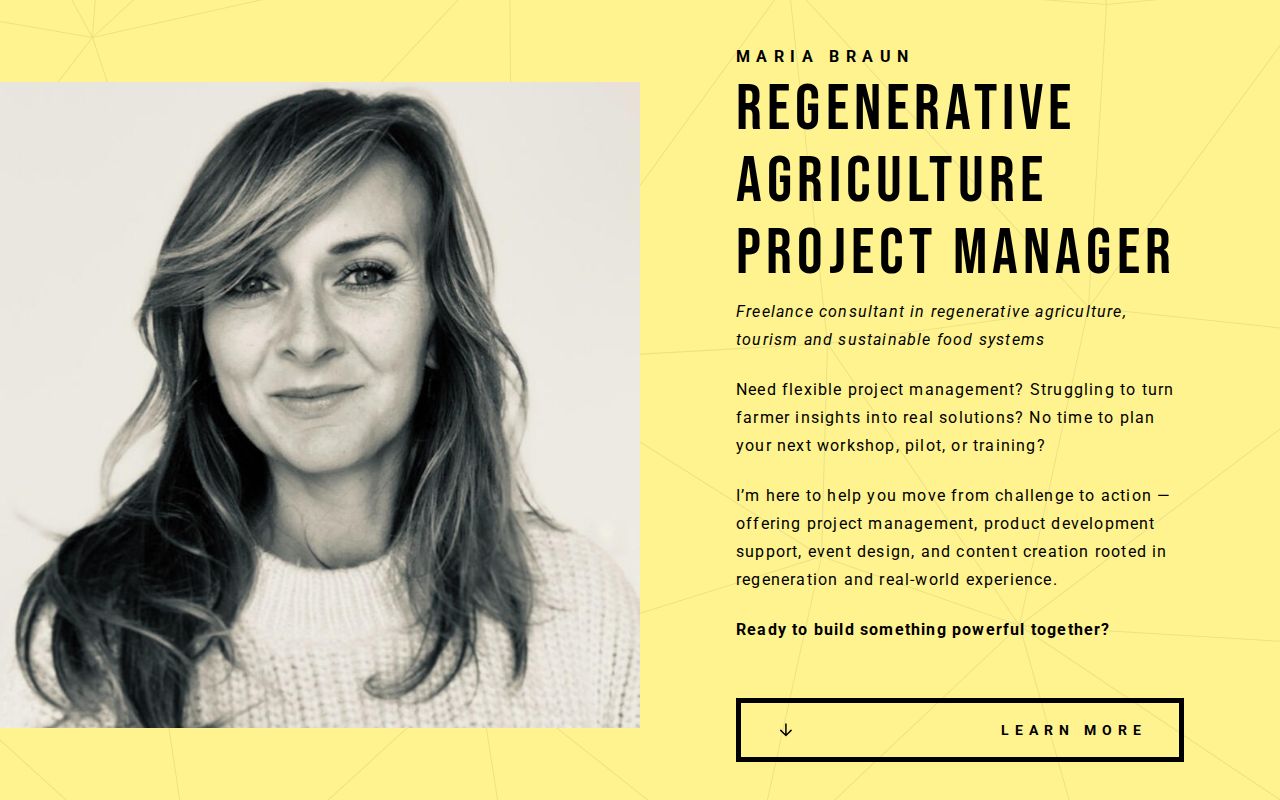 Maria Braun | Freelance Consultant
